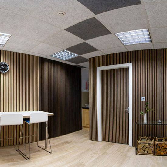 AKUSTİK AHŞAP ÇITALI KEÇE PANEL